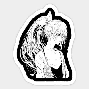 ponytail Sticker